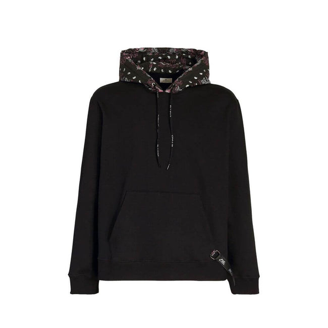 Black Cotton SweatshirtDescription: – Composition: 92% Cotton 8% Polyamide – Long sleeves – Ribbed trims – Machine wash – Drawstring hood – Kangaroo pocket – Gender: MEN –Black Cotton Sweatshirt${tagsEtroAulae Hooded Sweatshirt EtroAulae Hooded Sweatshirt