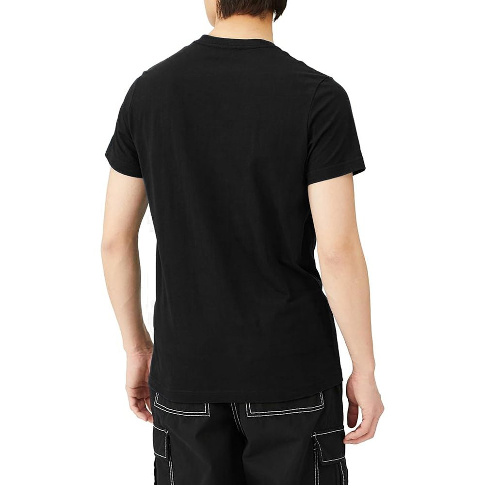 Black Cotton T-ShirtDiesel T-shirt jersey in black cotton tone on tone with logo print on the frontBlack Cotton T-Shirt${tagsDieselAulae Black Cotton T-Shirt DieselAulae Black Cotton T-Shirt Diesel T-shirt jersey in black cotton tone on tone with logo pri