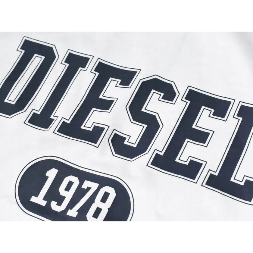 White Cotton T-ShirtDiesel white cotton jersey t-shirt with logo print on the frontWhite Cotton T-Shirt${tagsDieselAulae White Cotton T-Shirt DieselAulae White Cotton T-Shirt Diesel white cotton jersey t-shirt with logo print on the front 110295875926,112