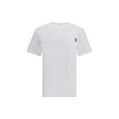 White Cotton T-ShirtTwin pack T-shirt by Dsquared2, made of soft high-quality cotton. Crew neck model with ribbed finishes and welt pocket applied on the chest, embellished with the contrasting logo for an iconic touch. Regular fit that guarantees comfort