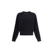Black Cotton SweatshirtSoft cotton Sweatshirt by Dsquared2, with a plush interior that ensures comfort and warmth. The brand’s iconic monogram stands out on the front, giving the garment a recognizable, contemporary style. The ribbed crew neck, cuffs and
