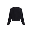 Black Cotton SweatshirtSoft cotton Sweatshirt by Dsquared2, with a plush interior that ensures comfort and warmth. The brand’s iconic monogram stands out on the front, giving the garment a recognizable, contemporary style. The ribbed crew neck, cuffs and