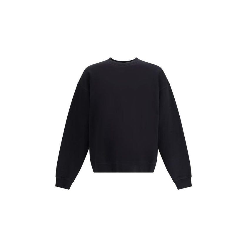 Black Cotton SweatshirtMen’s soft cotton Sweatshirt by Dsquared2 features a plush interior for extra comfort. The ribbed crew neck ensures a comfortable, structured fit. The back features the brand’s iconic contrasting monogram, a distinctive detail that
