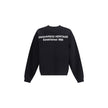 Black Cotton SweatshirtMen’s soft cotton Sweatshirt by Dsquared2 features a plush interior for extra comfort. The ribbed crew neck ensures a comfortable, structured fit. The back features the brand’s iconic contrasting monogram, a distinctive detail that