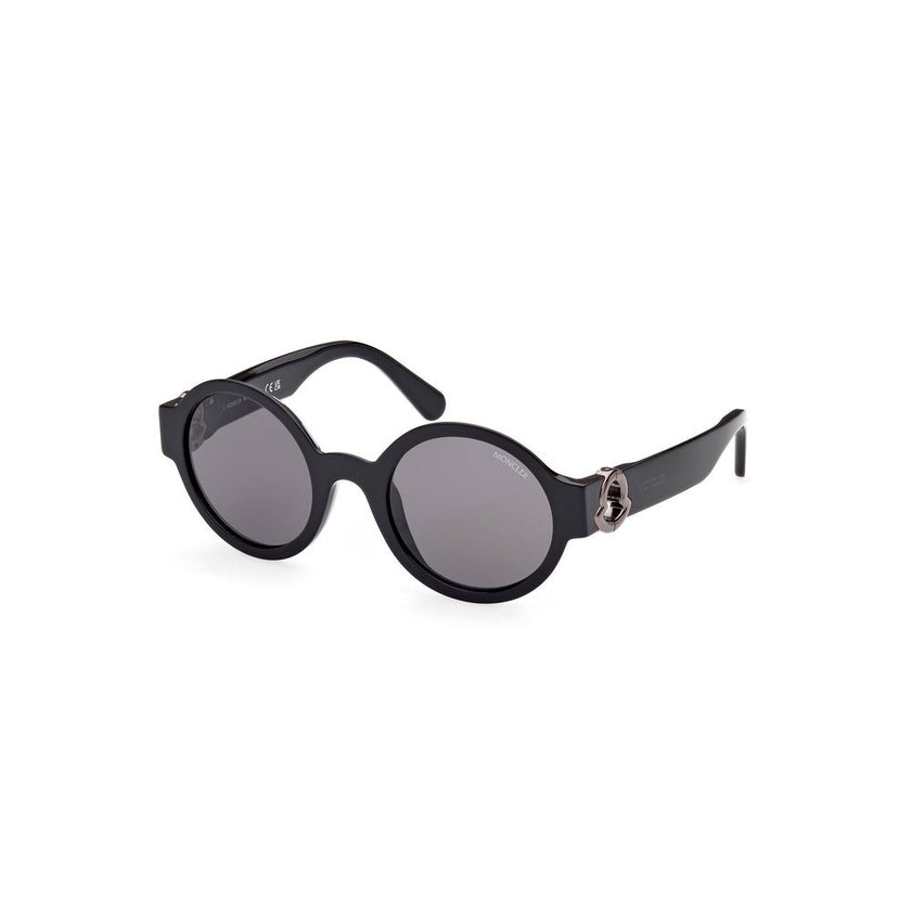 Black Pantograph Sunglasssunglasses, pantographed frame, round lens, black lens, contrasting details, lens width 51 mm, bridge width 23 mm, temple length 135 mm, logoBlack Pantograph Sunglass${tagsMonclerAulae Black Pantograph Sunglass MonclerAulae Black