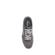 Gray Calf Leather Bos Taurus Low Top SneakersPrada’s suede sneakers are a model that combines discreet elegance and comfort. The soft suede leather gives a sophisticated texture, perfect for a casual yet refined look. The lace-up top closure ensures an ad