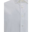 White Cotton Dress ShirtCotton Roma Shirt by Etro featuring a classic collar, front button closure, adjustable button cuffs and iconic tone-on-tone paisley pattern. An elegant and refined garment for sophisticated style. Season: AW25 Fit: Regular Composit