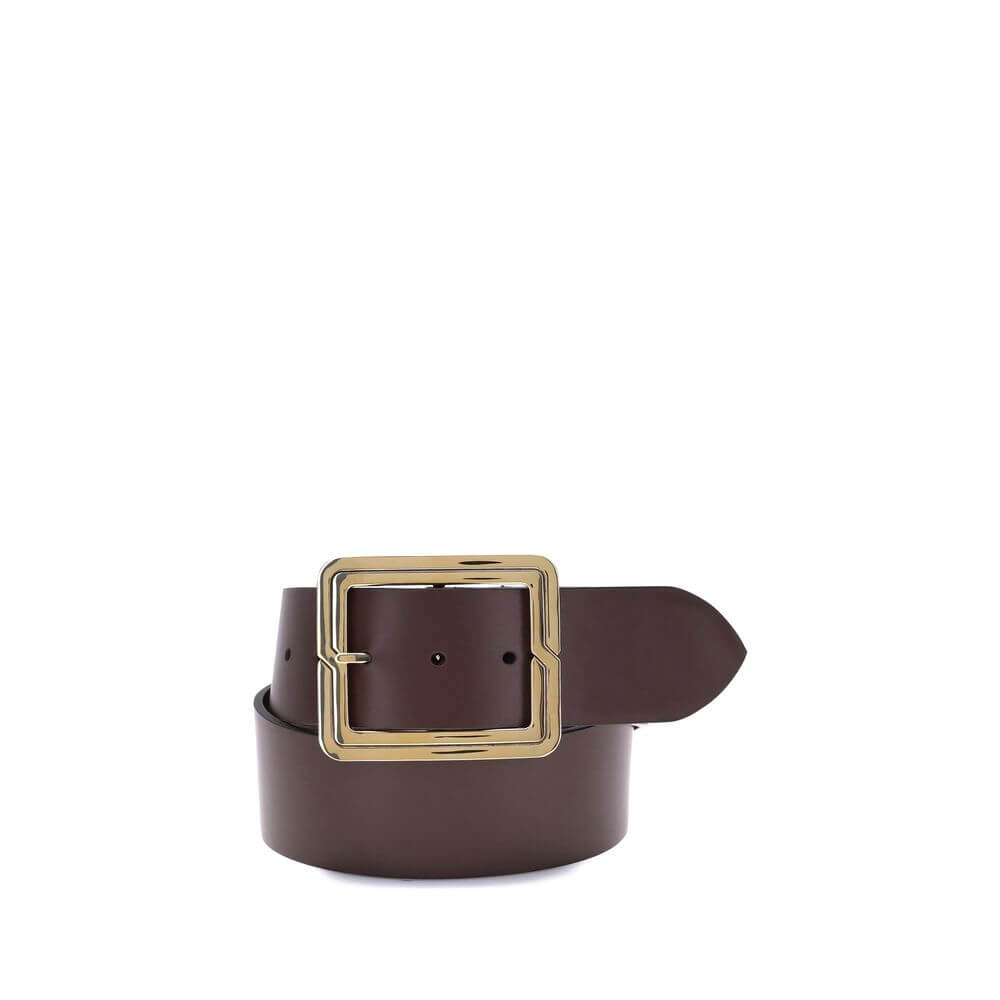 Brown Calf Leather Bos Taurus Regular BeltEtro’s Leather Belt is made of soft, solid-colored leather, ideal for those looking for a simple yet high-quality accessory. Complemented by an adjustable square-shaped buckle, it combines functionality and elegan