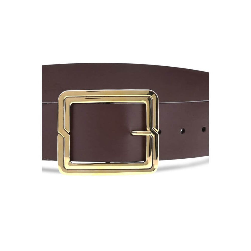 Brown Calf Leather Bos Taurus Regular BeltEtro’s Leather Belt is made of soft, solid-colored leather, ideal for those looking for a simple yet high-quality accessory. Complemented by an adjustable square-shaped buckle, it combines functionality and elegan