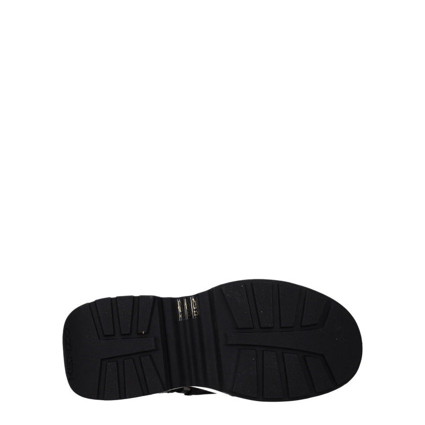 Black Leather Ankle BootsDescription: The product with MPN FB65BT060L7699 and code F66022 suede in black is a ankle boots designed by Kenzo. It has features like vintage effect, side logo, back logo. Additional Info: Style: Casual Closing type: Zip Closur