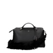Black Leather Shoulder BagDescription: The product with MPN 8AV077A0F5F0GXN and code F36931 alpaca in black is a shoulder straps designed by Fendi. It has features like logo. Additional Info: Color details: Silver Closing type: Hook Closure Materials: Lea