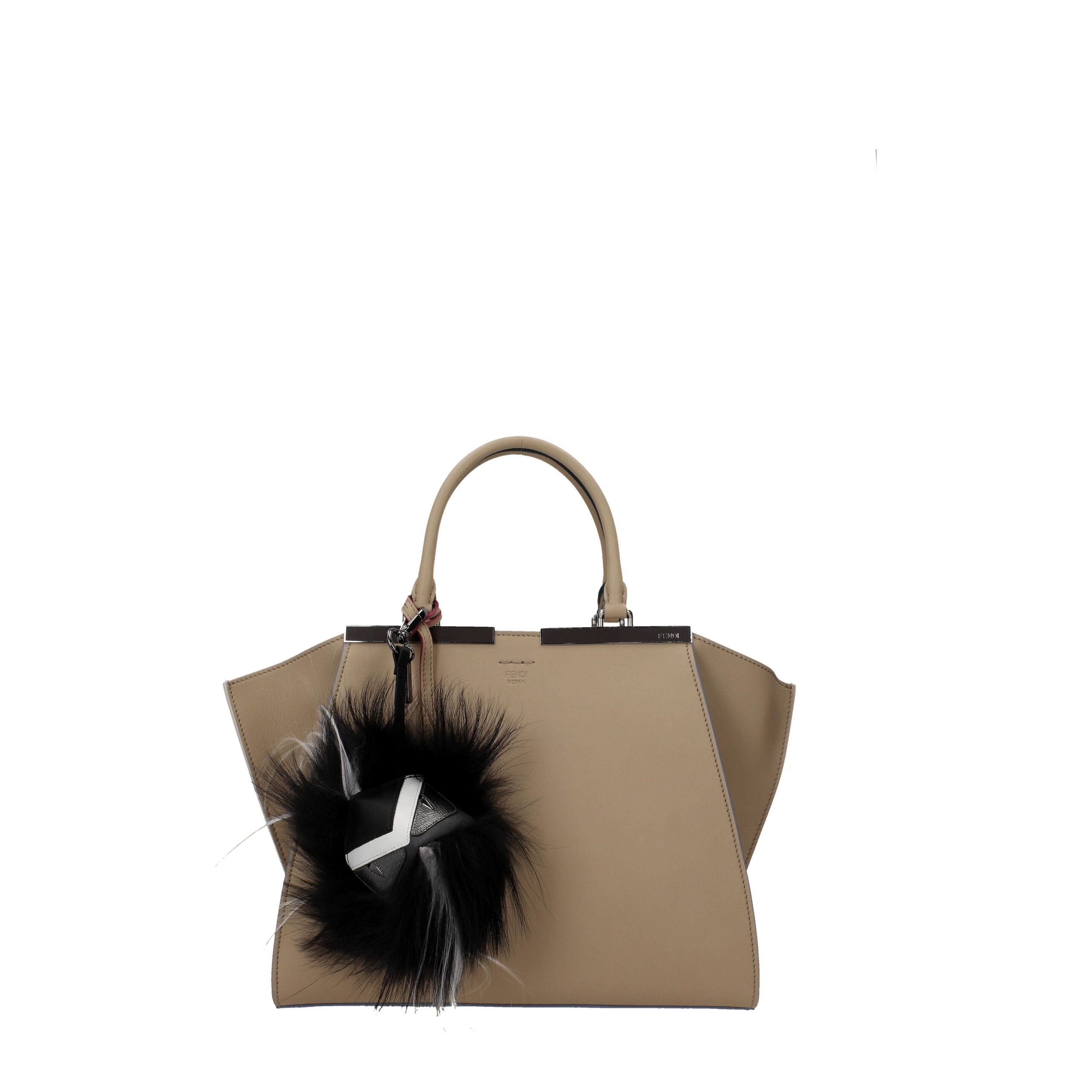 Porte-clés en cuir noir