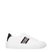 White Leather SneakersDescription: The product with MPN DSU84041A007752W020 and code F69426 leather in white is a sneakers designed by Versace. It has features like side detail, front logo. Additional Info: Style: Casual Closing type: Lace up Closure Mate