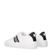 White Leather SneakersDescription: The product with MPN DSU84041A007752W020 and code F69426 leather in white is a sneakers designed by Versace. It has features like side detail, front logo. Additional Info: Style: Casual Closing type: Lace up Closure Mate