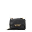 Black Leather Shoulder BagDescription: The product with MPN 30T2A7HL3LBLACK and code F70006 leather in black is a shoulder bags designed by Michael Kors. It has features like front logo, adjustable handle. Additional Info: Color details: Gold Style: Casua