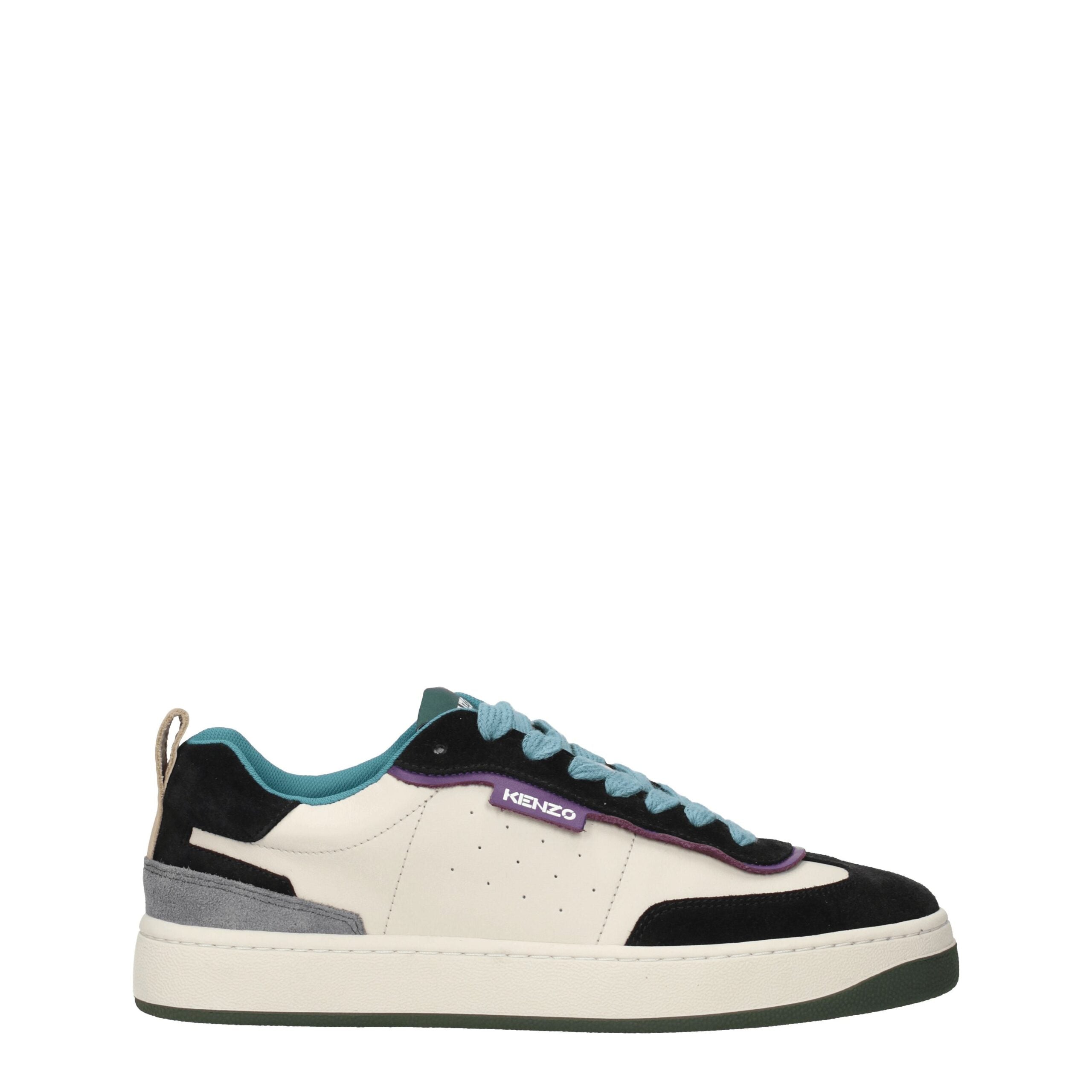 Multicolor Leather Low Top SneakersDescription: The product with MPN FC55SN174L6453 and code F70389 leather in multicolor is a sneakers designed by Kenzo. It has features like front logo, side logo. Additional Info: Style: Casual Closing type: Lace up Clo