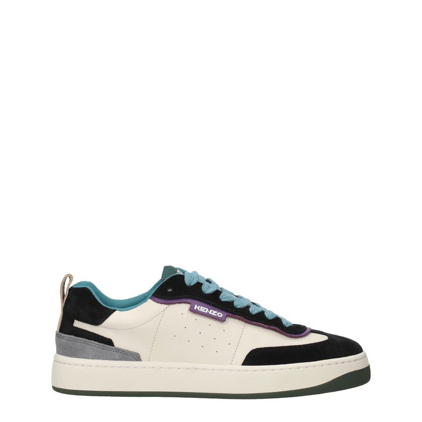 Multicolor Leather Low Top SneakersDescription: The product with MPN FC55SN174L6453 and code F70389 leather in multicolor is a sneakers designed by Kenzo. It has features like front logo, side logo. Additional Info: Style: Casual Closing type: Lace up Clo