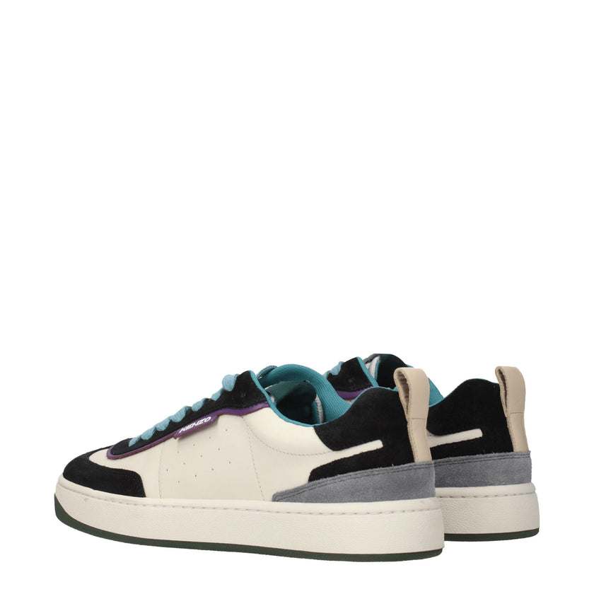 Multicolor Leather Low Top SneakersDescription: The product with MPN FC55SN174L6453 and code F70389 leather in multicolor is a sneakers designed by Kenzo. It has features like front logo, side logo. Additional Info: Style: Casual Closing type: Lace up Clo