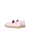 Pink Fabric EspadrillesDescription: The product with MPN FC52ES188F7134 and code F70377 fabric in pink is a espadrilles designed by Kenzo. It has features like front logo. Additional Info: Style: Casual Materials: Fabric Shoe sole: Rubber Shoe tip: Round