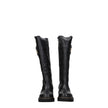 Black Leather Over The KneeDescription: The product with MPN SB39063A999 and code F72588 leather in black is a boots designed by See by Chloé. It has features like aged effect. Additional Info: Style: Casual Closing type: Zip Closure Materials: Leather Sh
