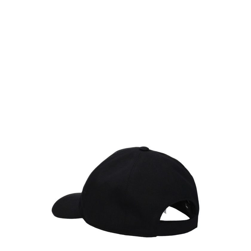 Black Cotton Cap (Baseball Hat)Description: The product with MPN ICAP006A2347642B020 and code F73161 cotton in black is a hats designed by Versace. It has features like back adjustable straps, front logo. Additional Info: Style: Vintage Closing type: Stra