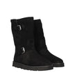 Black Leather Ankle BootsDescription: The product with MPN PFC62BT707L5899 and code F74151 suede in black is a ankle boots designed by Kenzo. It has features like side detail, back logo, fur inside. Additional Info: Style: Casual Closing type: Buckle Clos