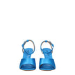 Blue Satin Stiletto Heel SandalsDescription: The product with MPN OWIH044FAB0024545 and code F76062 satin in blue is a sandals designed by Off-White. Additional Info: Style: Casual Closing type: Buckle Closure Materials: Satin Shoe sole: Leather Heel heig
