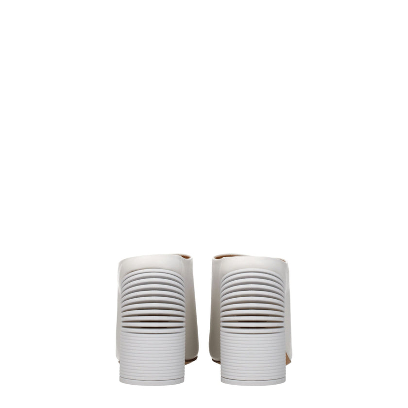White Leather Platform SandalsDescription: The product with MPN OWIH048LEA0020372 and code F76060 leather in white is a sandals designed by Off-White. Additional Info: Style: Casual Materials: Leather Shoe sole: Leather Heel height: 10.5 cm Shoe tip: Open