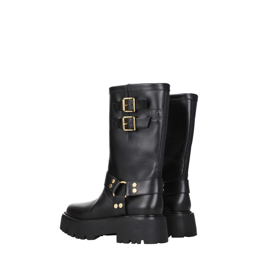 Gold Leather Ankle BootsDescription: The product with MPN 354573882C38NG and code F76109 leather in gold is a ankle boots designed by Celine. It has features like side detail, vintage effect, side logo. Additional Info: Style: Casual Materials: Leather Sh