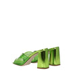 Green Plexiglass Platform SandalsDescription: The product with MPN 5XX5783LLU085F0613 and code F76693 plexiglass in green is a sandals designed by Miu Miu. Additional Info: Style: Casual Materials: Leather Shoe sole: Leather Heel height: 8.5 cm Shoe tip: