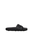 Black Leather SlippersDescription: The product with MPN OMIT001LEA0011010 and code F77104 leather in black is a slippers and clogs designed by Off-White. It has features like front logo. Additional Info: Style: Casual Materials: Leather Shoe sole: Rubber
