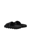Black Leather SlippersDescription: The product with MPN OMIT001LEA0011010 and code F77104 leather in black is a slippers and clogs designed by Off-White. It has features like front logo. Additional Info: Style: Casual Materials: Leather Shoe sole: Rubber