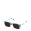 Light Blue Acetate SunglassesDescription: The product with MPN 226AC4315041330 and code F78001 acetate in heavenly is a sunglasses designed by Jacquemus. Additional Info: Arm length: 15.5 cm Frame materials: Acetate frame Lens diameter: 5.1 cm Lens: Dark