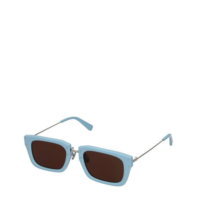 Light Blue Acetate SunglassesDescription: The product with MPN 226AC4315041330 and code F78001 acetate in heavenly is a sunglasses designed by Jacquemus. Additional Info: Arm length: 15.5 cm Frame materials: Acetate frame Lens diameter: 5.1 cm Lens: Dark