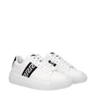White Leather Low Top SneakersDescription: The product with MPN 10041841A007752W020 and code F78138 leather in white is a sneakers designed by Versace. It has features like front logo. Additional Info: Style: Casual Closing type: Lace up Closure Materials