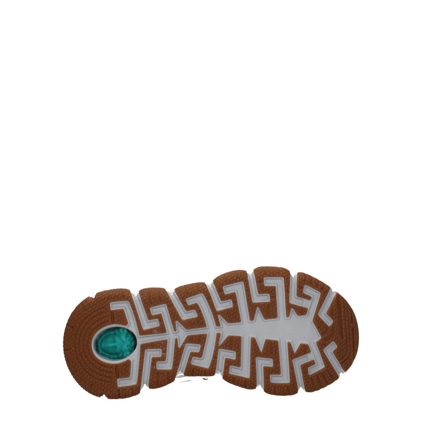 White Fabric Athletic SneakersDescription: The product with MPN 1004182D15TCG6WA70 and code F78134 fabric in white is a sneakers designed by Versace. It has features like front logo, side logo, back logo, print which can vary. Additional Info: Style: Casu