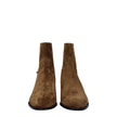 Brown Leather Ankle BootsDescription: The product with MPN 356133358C18TP and code F78307 suede in brown is a ankle boots designed by Celine. It has features like vintage effect. Additional Info: Color details: Silver Style: Casual Closing type: Zip Closu