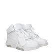 White Leather High Top SneakersDescription: The product with MPN OWIA275LEA0020101 and code F78671 leather in white is a sneakers designed by Off-White. It has features like side detail, removable detail, front logo, side logo, back logo. Additional Info: