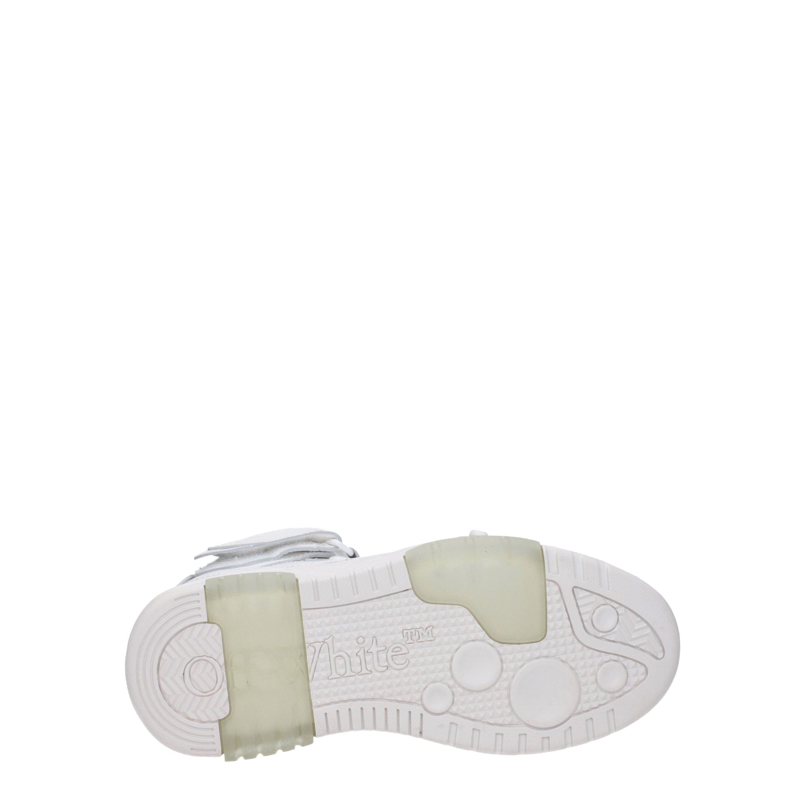 White Leather High Top SneakersDescription: The product with MPN OWIA275LEA0020101 and code F78671 leather in white is a sneakers designed by Off-White. It has features like side detail, removable detail, front logo, side logo, back logo. Additional Info: