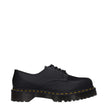Black Leather Oxfords And DerbiesDescription: The product with MPN U5IBEX31171001 and code F79198 leather in black is a lace up and monkstrap designed by Dr. Martens. Additional Info: Style: Casual Closing type: Lace up Closure Materials: Leather Shoe sol