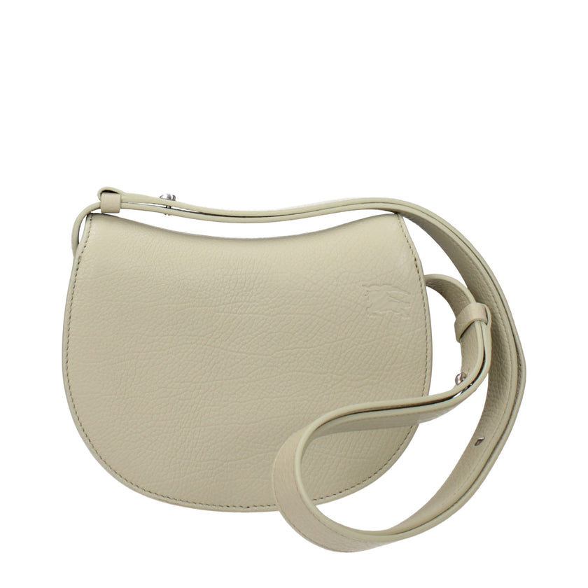 Green Leather Shoulder BagDescription: The product with MPN 8081167 and code F80932 leather in green is a shoulder bags designed by Burberry. It has features like adjustable shoulder. Additional Info: Color details: Silver Style: Casual Bag size: Mini Han