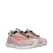 Pink Leather Athletic SneakersDescription: The product with MPN 4M00160M4052516 and code F81004 suede in pink is a sneakers designed by Moncler. It has features like front logo, back logo. Additional Info: Closing type: Lace up Closure Materials: Suede Sh