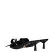 Black Leather SandalsDescription: The product with MPN 1XX6913LOC055F0002 and code F80994 patent leather in black is a sandals designed by Prada. It has features like front detail. Additional Info: Style: Casual Shoe sole: Leather Heel height: 5.5 cm Shoe
