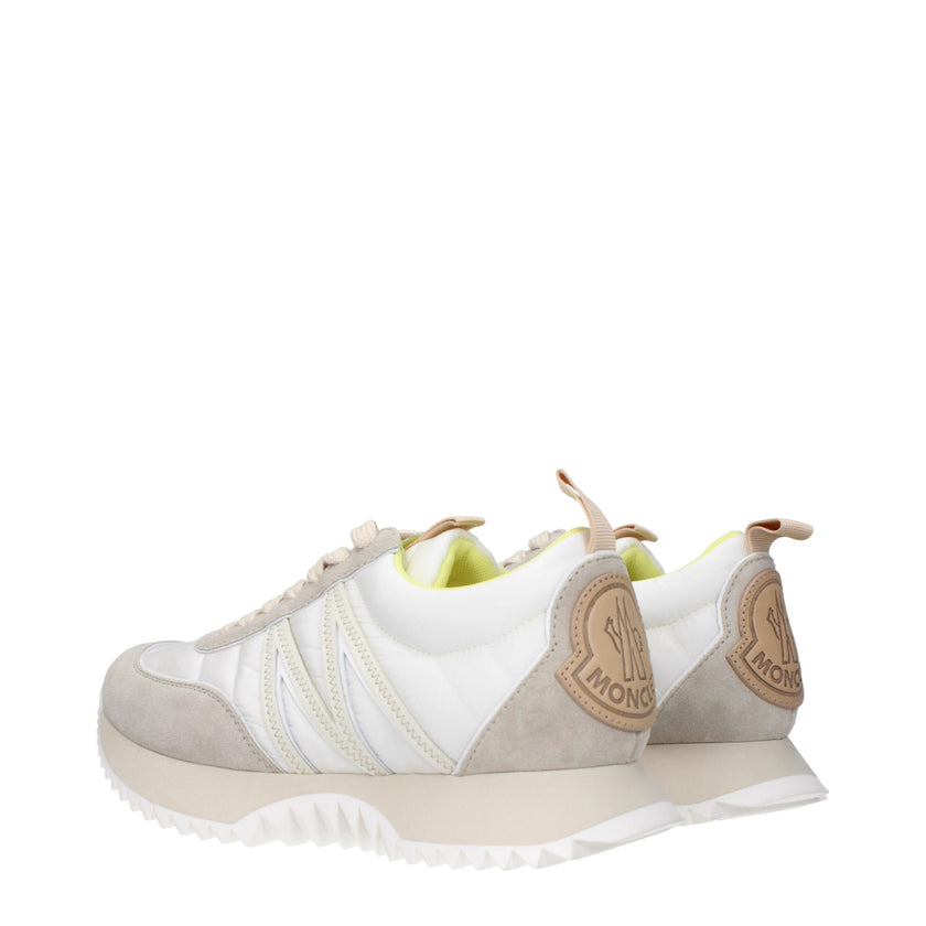 Beige Fabric Low Top SneakersDescription: The product with MPN 4M00140M4156041 and code F81005 fabric in beige is a sneakers designed by Moncler. It has features like back logo. Additional Info: Style: Casual Closing type: Lace up Closure Materials: Fabri