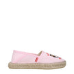 Pink Fabric EspadrillesDescription: The product with MPN FE52ES020F8134 and code F81418 fabric in pink is a espadrilles designed by Kenzo. It has features like front logo, side logo. Additional Info: Style: Casual Shoe sole: Rubber Shoe tip: Round toe Hee