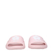Pink Cotton SlippersDescription: The product with MPN FE52MU110P5134 and code F81417 rubber in pink is a slippers and clogs designed by Kenzo. It has features like front logo. Additional Info: Style: Casual Shoe sole: Rubber Shoe tip: Open toe Heel type: