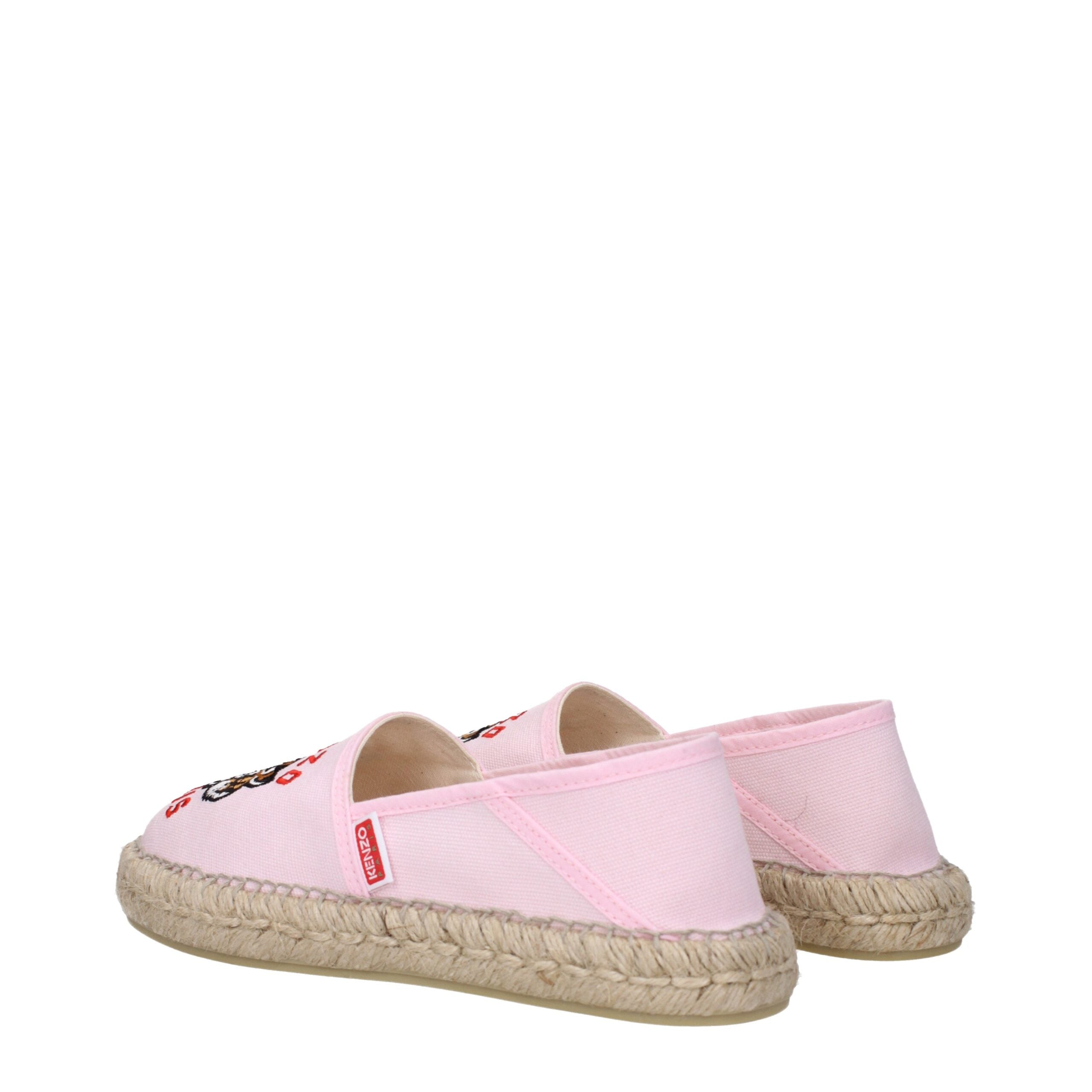 Pink Fabric EspadrillesDescription: The product with MPN FE52ES020F8134 and code F81418 fabric in pink is a espadrilles designed by Kenzo. It has features like front logo, side logo. Additional Info: Style: Casual Shoe sole: Rubber Shoe tip: Round toe Hee