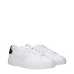 White Leather Low Top SneakersDescription: The product with MPN 10144601A124236WE10 and code F82530 leather in white is a sneakers designed by Versace. It has features like front logo, side logo, back logo. Additional Info: Closing type: Lace up Closure M
