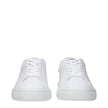 White Leather Low Top SneakersDescription: The product with MPN 10144601A124236WE10 and code F82530 leather in white is a sneakers designed by Versace. It has features like front logo, side logo, back logo. Additional Info: Closing type: Lace up Closure M