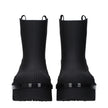 Black Cotton Ankle BootsDescription: The product with MPN CHC23A904FP001 and code F78589 rubber in black is a ankle boots designed by Chloé. It has features like back logo. Additional Info: Style: Street Materials: Rubber Shoe sole: Rubber Heel height: 5.